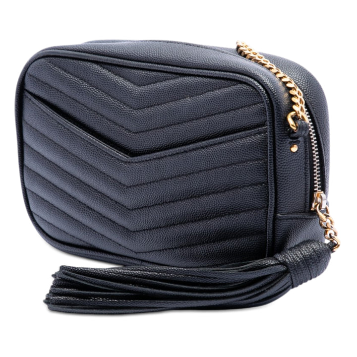 Saint Laurent Mini Grain de Poudre Monogram Lou Sac caméra