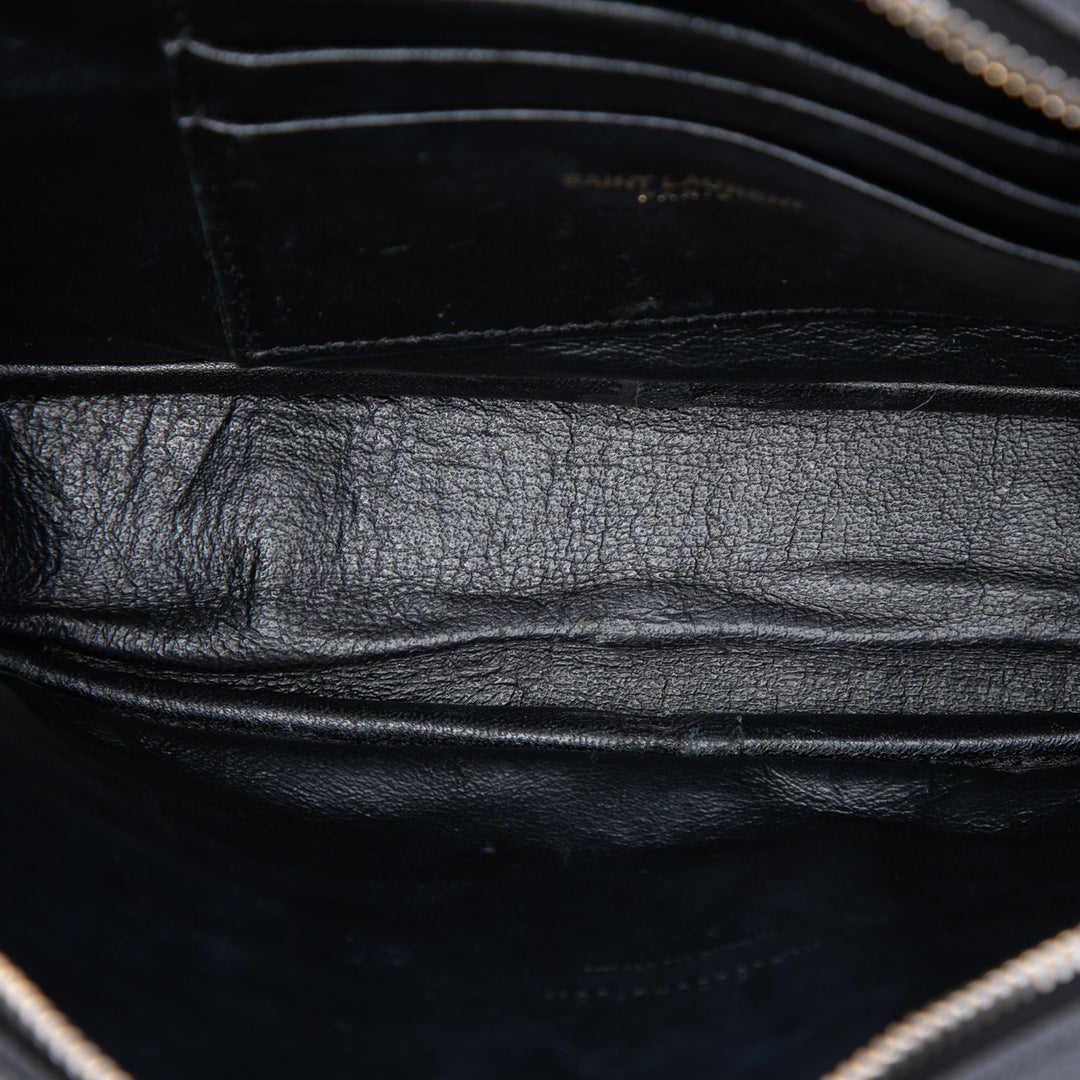 Saint Laurent Mini Grain de Poudre Monogram Lou Sac caméra