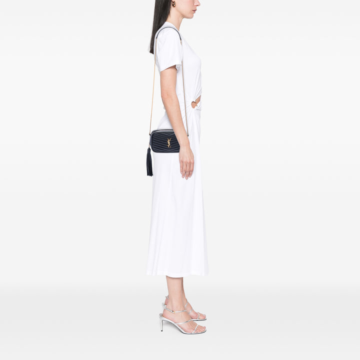 Saint Laurent Mini Grain de Poudre Monogram Lou Sac caméra