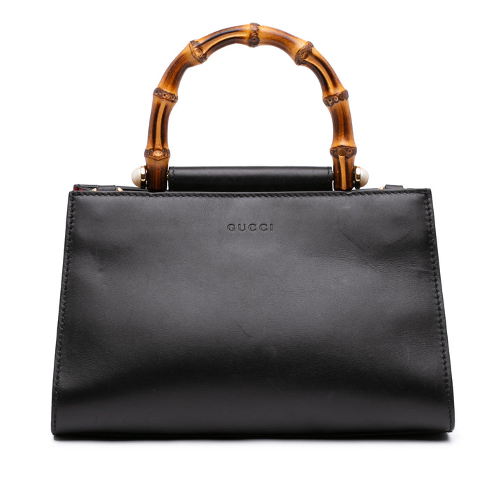 Gucci Bamboo Web Nymphaea sac à Mini Cuir nappa