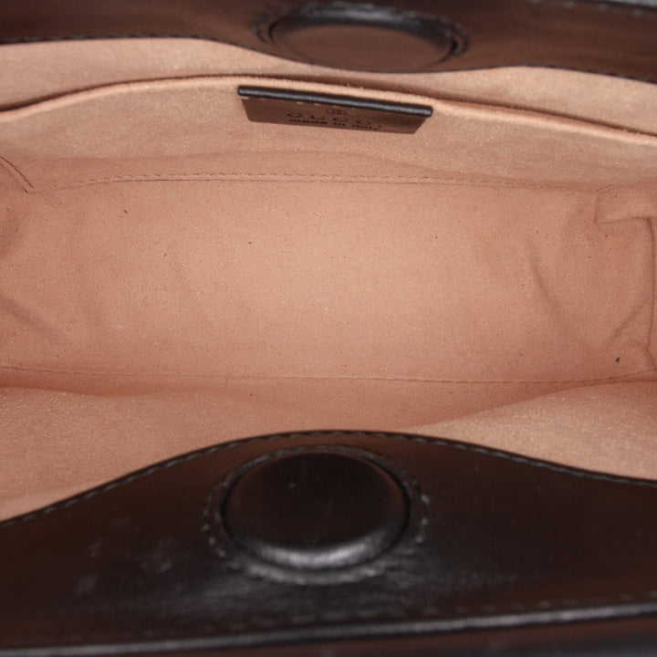 Gucci Bamboo Web Nymphaea sac à Mini Cuir nappa