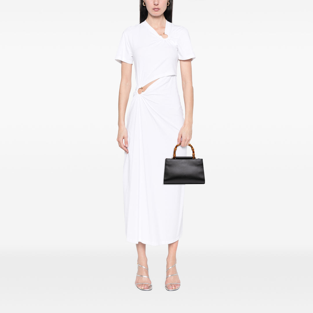 Gucci Bamboo Web Nymphaea sac à Mini Cuir nappa