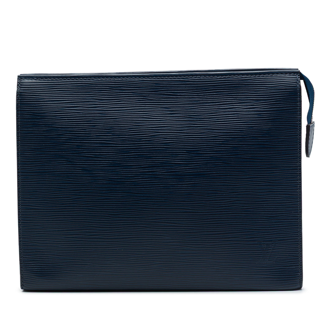 Louis Vuitton Trousse de toilette 26 Épi Bleu – vue principale – GABY PARIS
