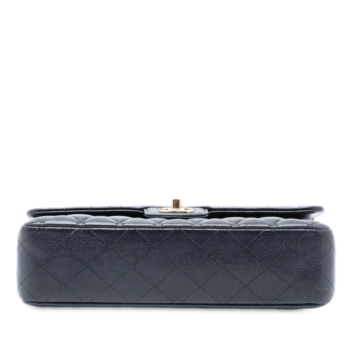 Chanel Medium Classic Caviar Double rabat