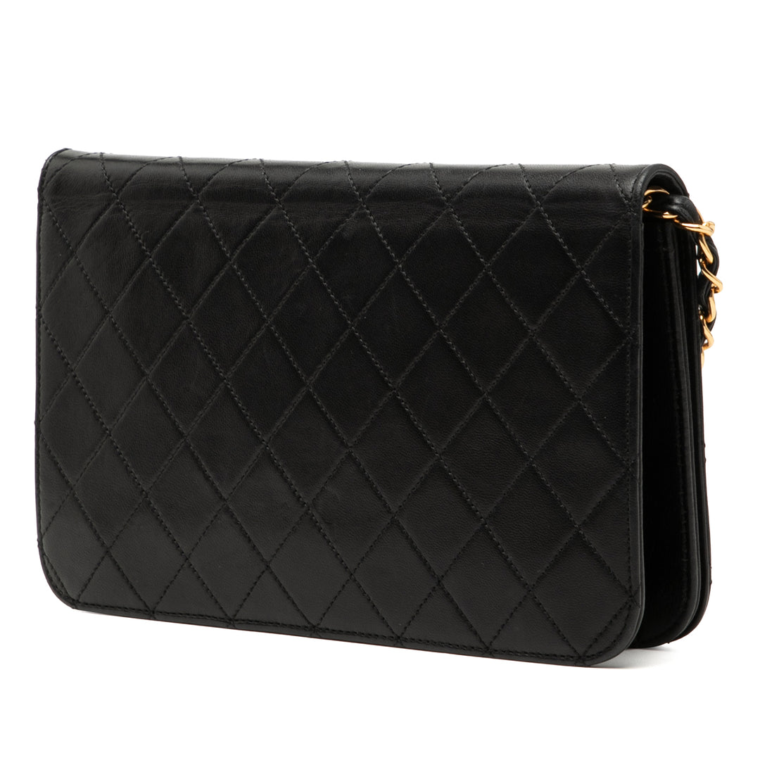 Chanel CC Matelassé Cuir d’agneau Full Simple rabat