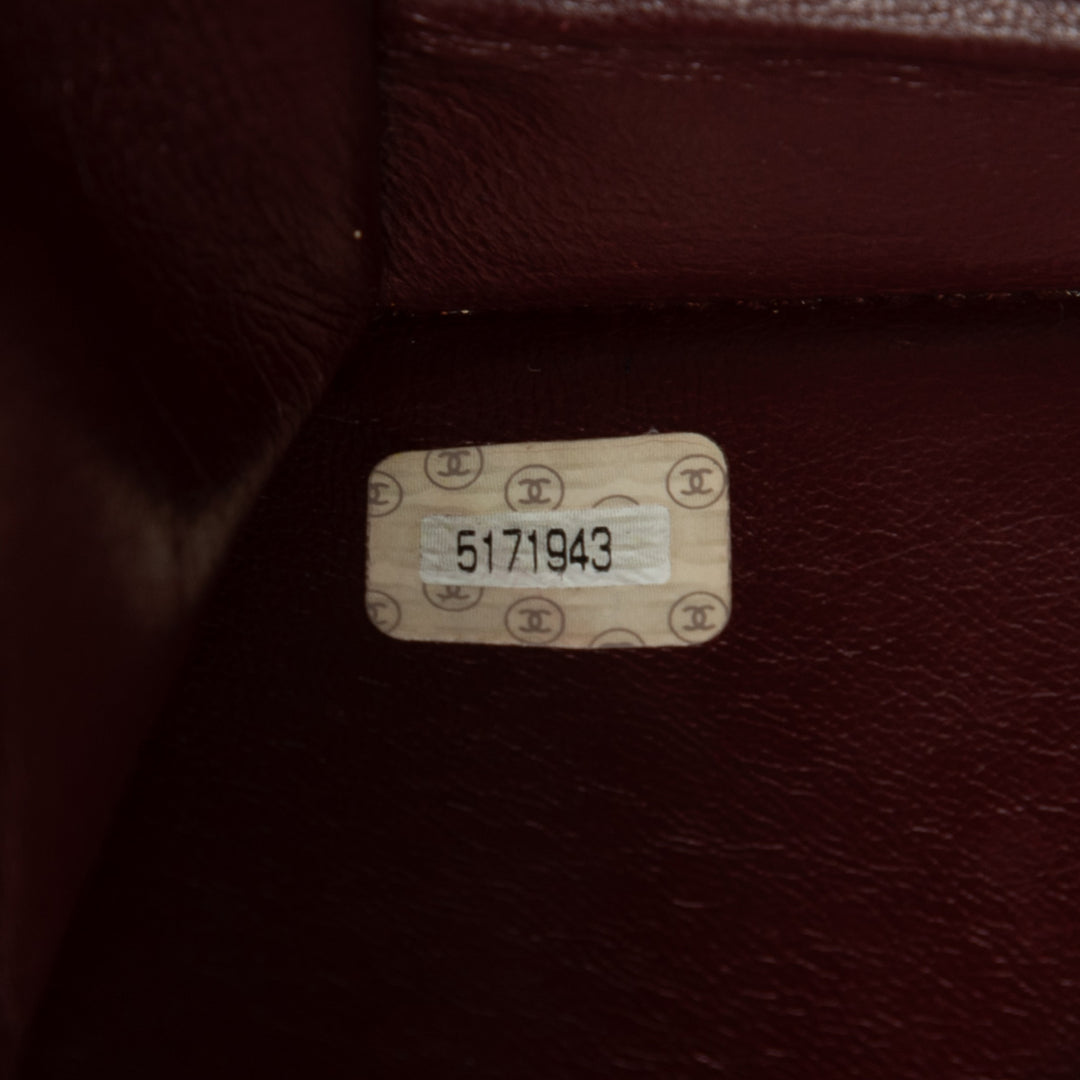 Chanel CC Matelassé Cuir d’agneau Full Simple rabat