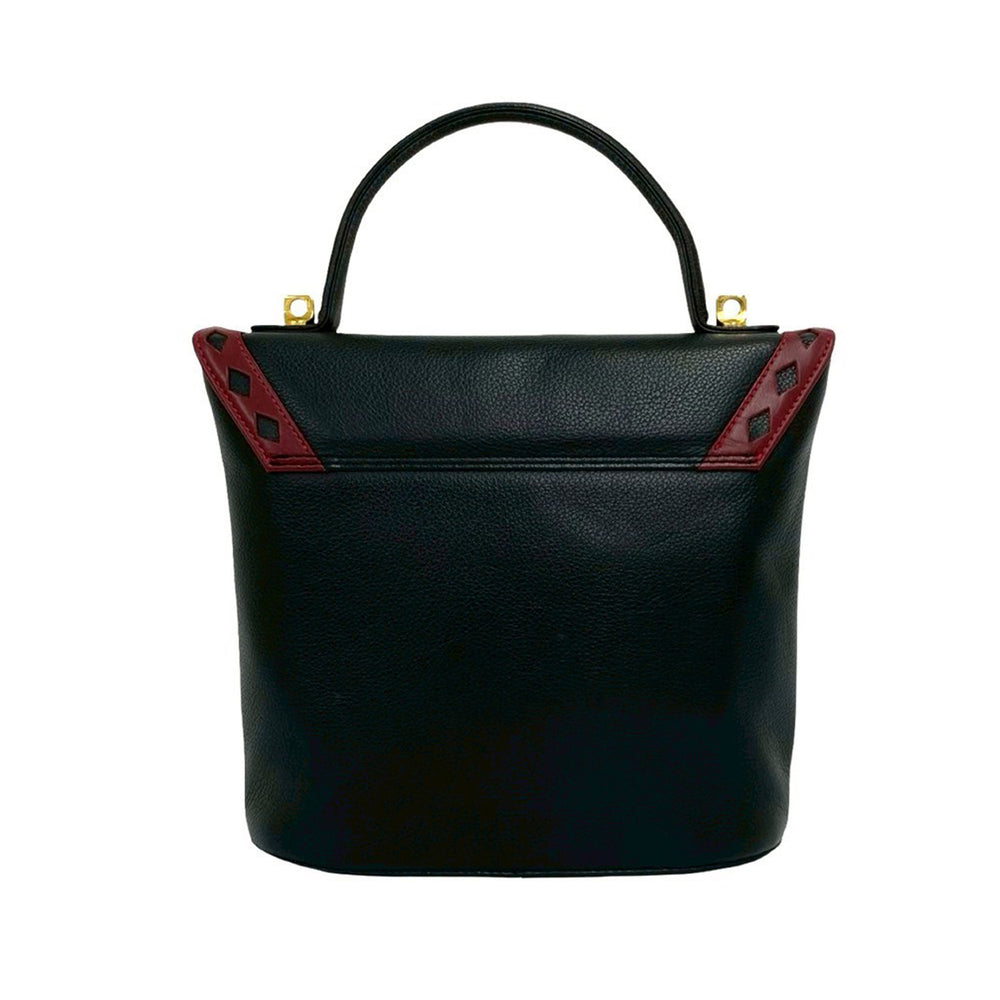 Saint Laurent Diamond Cut Punching sac à Noir – vue 2 – GABY PARIS
