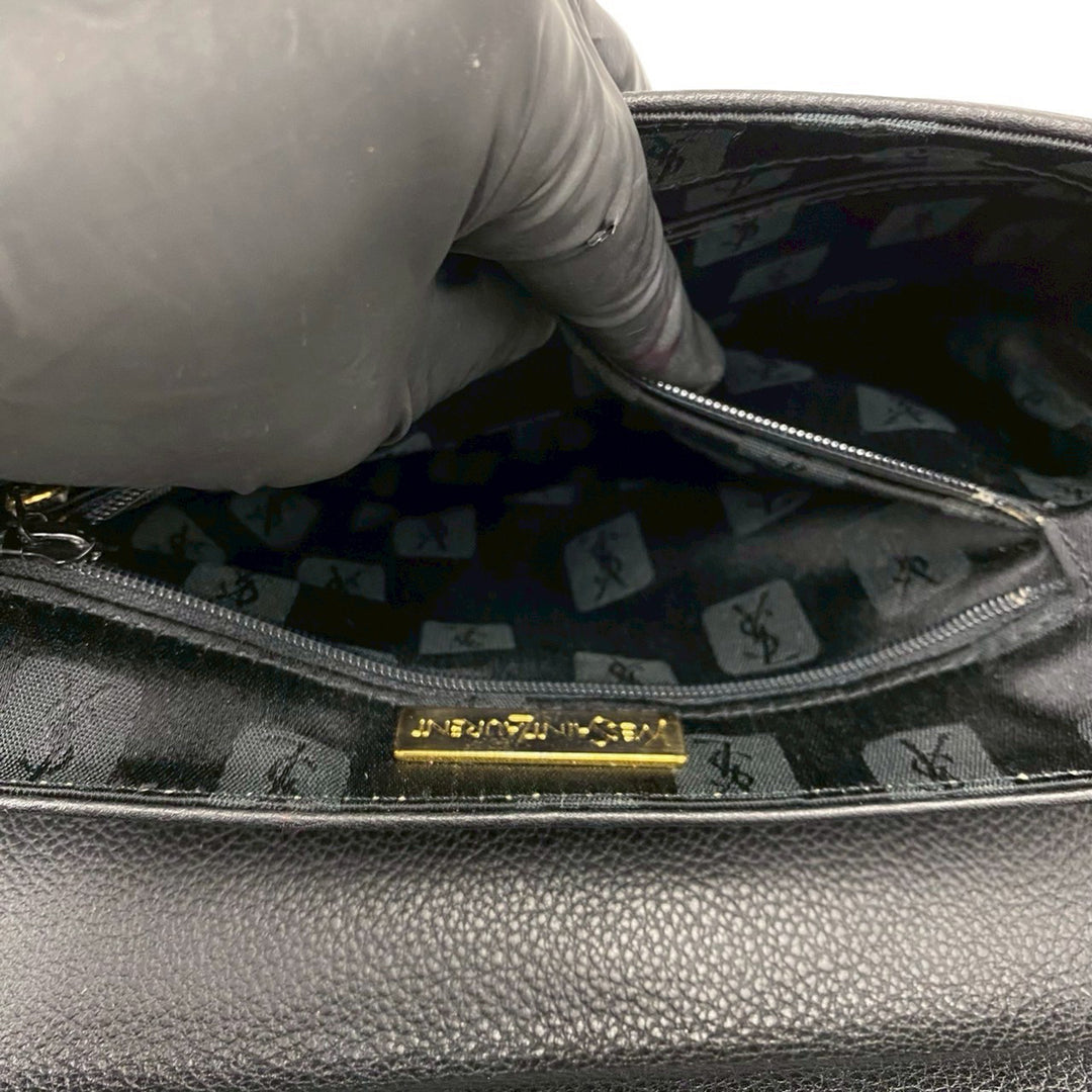 Saint Laurent Diamond Cut Punching sac à Noir – vue 4 – GABY PARIS