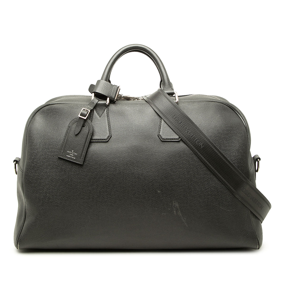 Louis Vuitton Sac de voyage Taiga Neo Kendall Gris – vue principale – GABY PARIS