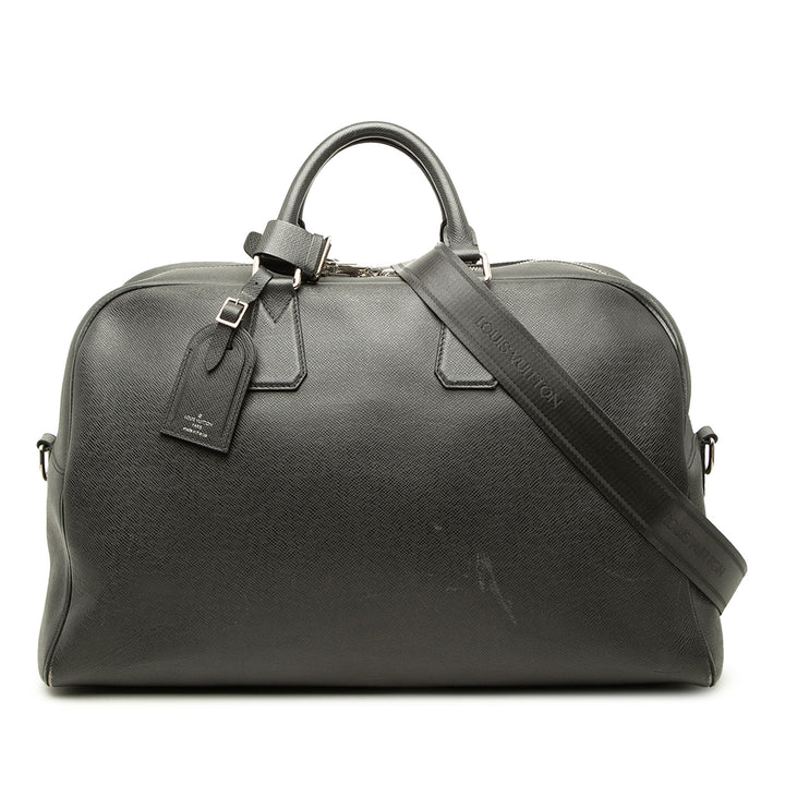Louis Vuitton Sac de voyage Taiga Neo Kendall Gris – vue principale – GABY PARIS