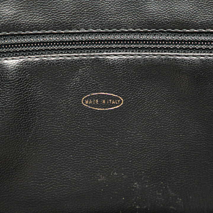 Chanel Triple CC Cuir d’agneau Bucket Noir
