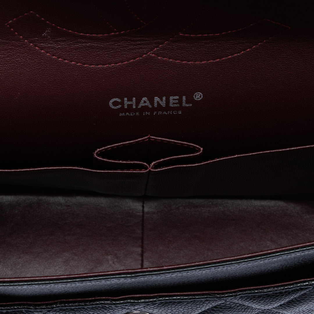 Chanel Jumbo Classic Caviar Double rabat