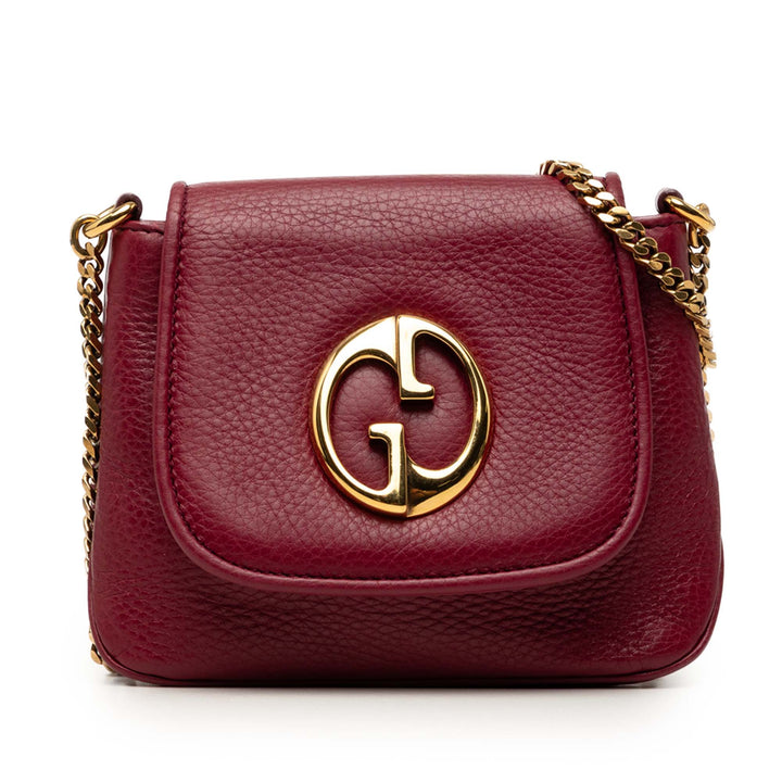 Gucci 1973 Chaîne Sac Petit Cuir de veau