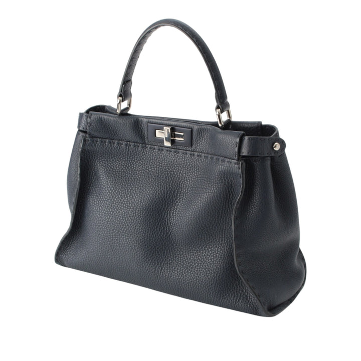 Fendi Selleria Peekaboo Iconic Sac Moyen Cuir