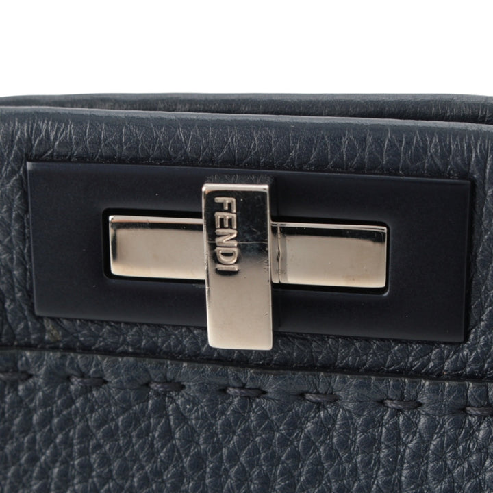 Fendi Selleria Peekaboo Iconic Sac Moyen Cuir