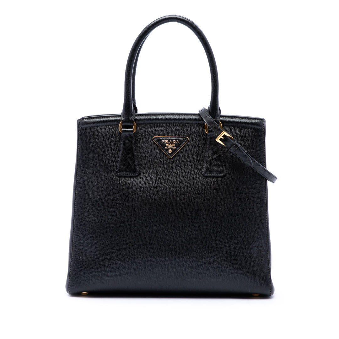 Lux Parabole Sac Saffiano Noir
