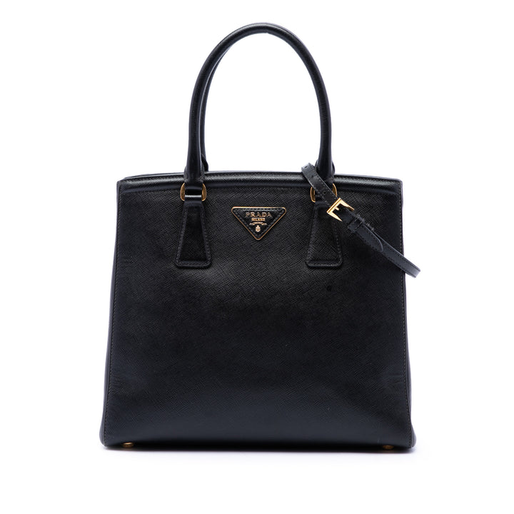 Lux Parabole Sac Saffiano Noir