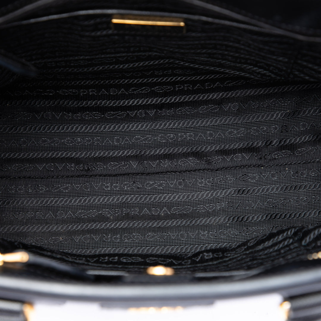 Lux Parabole Sac Saffiano Noir