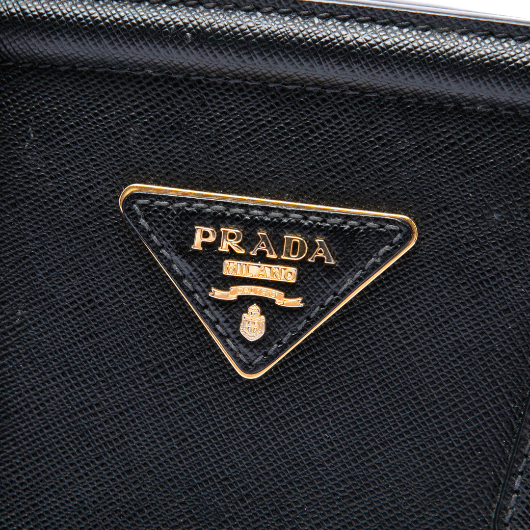Lux Parabole Sac Saffiano Noir