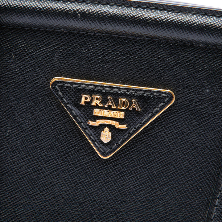 Lux Parabole Sac Saffiano Noir