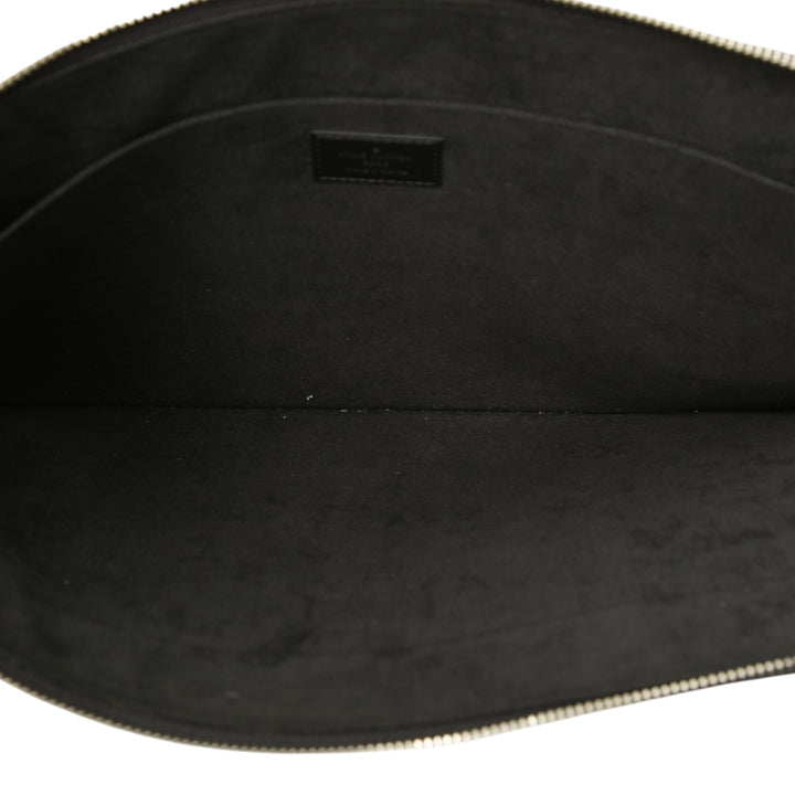 Louis Vuitton Supreme Pochette Jour GM Épi Noir – vue 4 – GABY PARIS