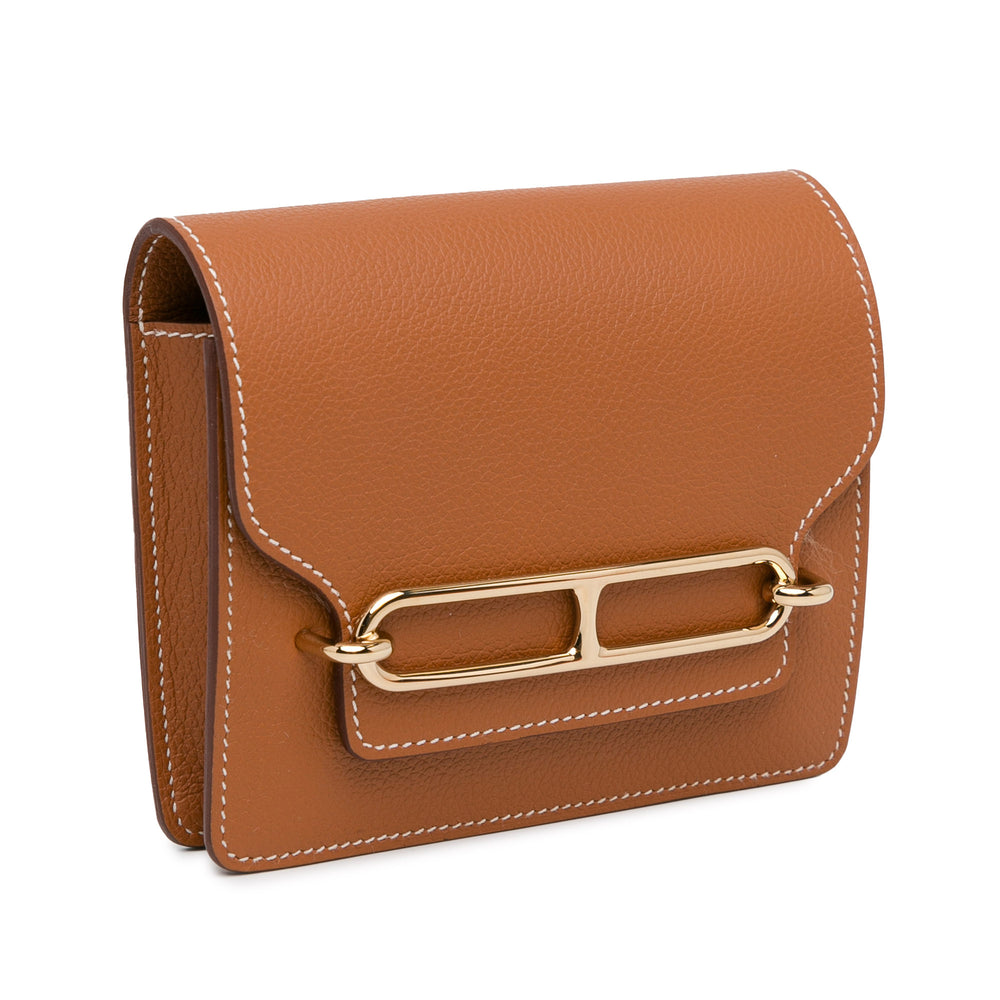 Evercolor Roulis Slim Wallet Brown - Gaby Paris