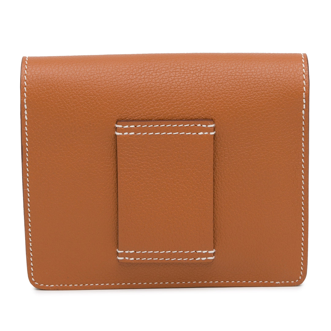 Evercolor Roulis Slim Wallet Brown - Gaby Paris