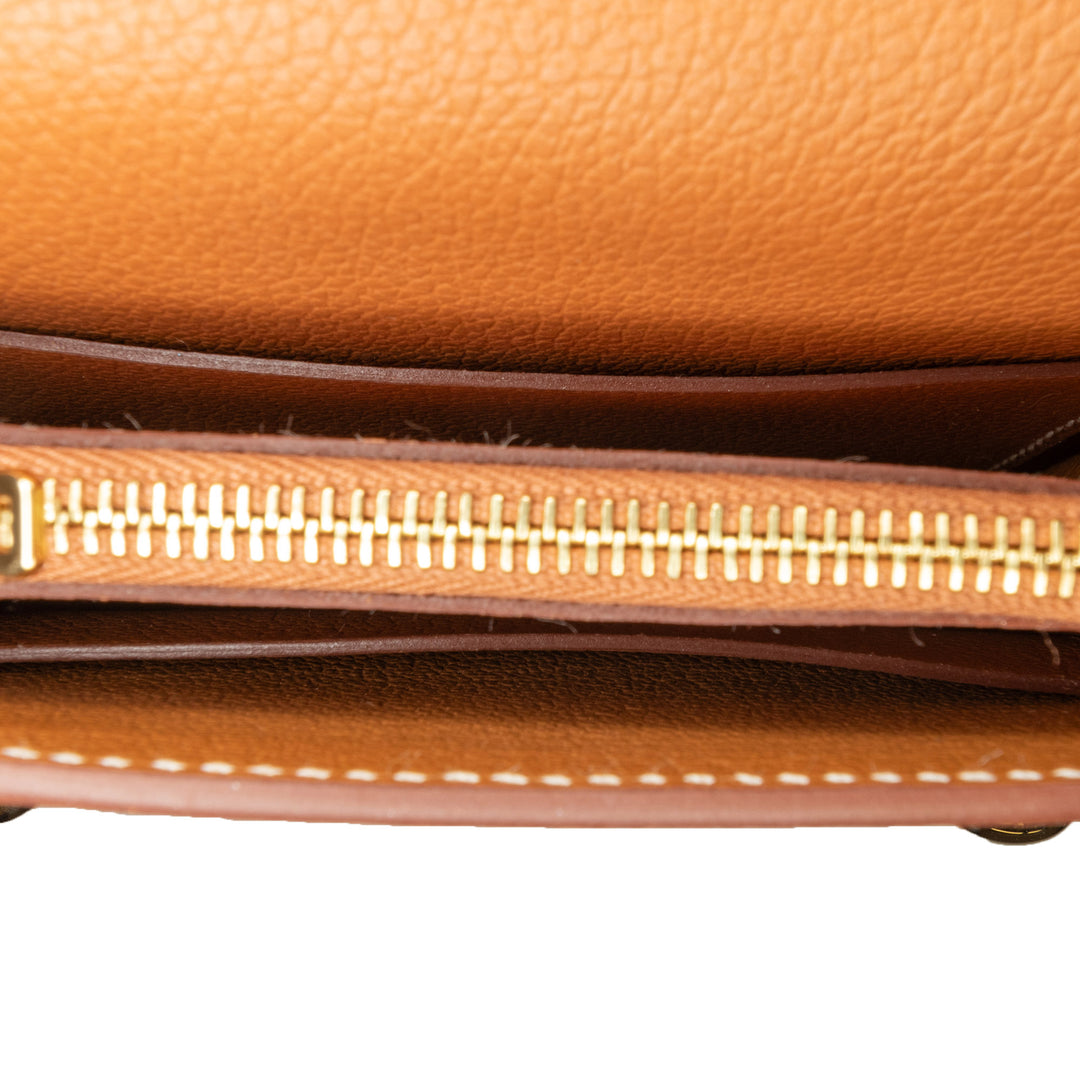 Evercolor Roulis Slim Wallet Brown - Gaby Paris