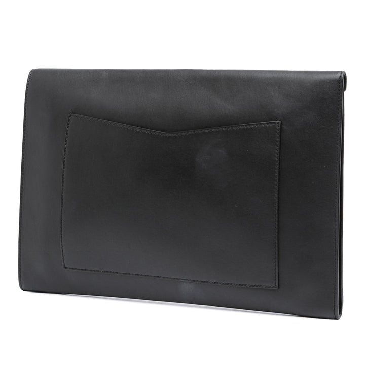 Chanel Cuir d’agneau Cocomail Envelope Pochette Noir