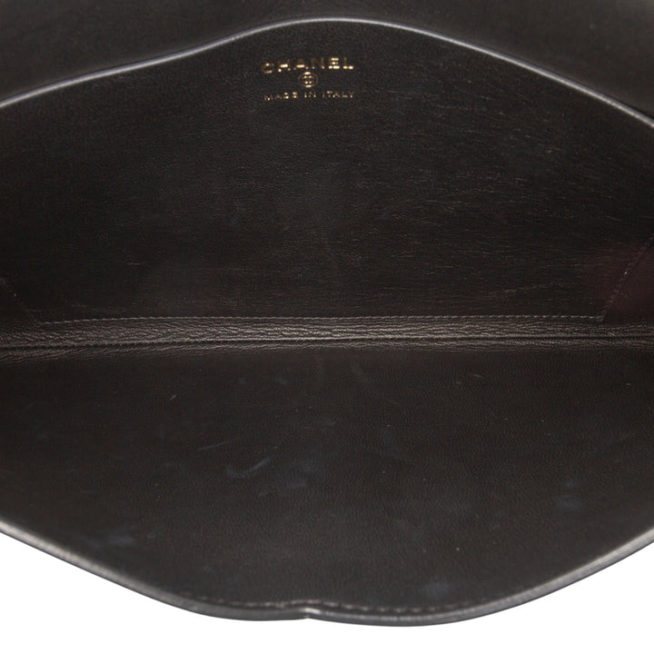 Chanel Cuir d’agneau Cocomail Envelope Pochette Noir
