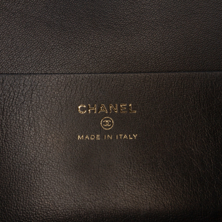 Chanel Cuir d’agneau Cocomail Envelope Pochette Noir