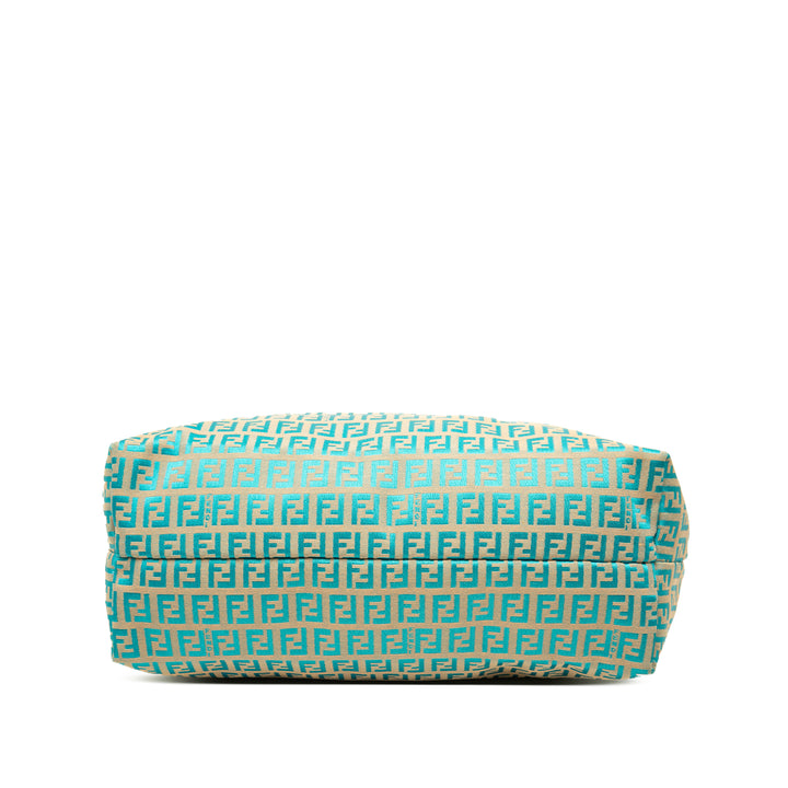 Fendi Zucchino Cabas Bleu