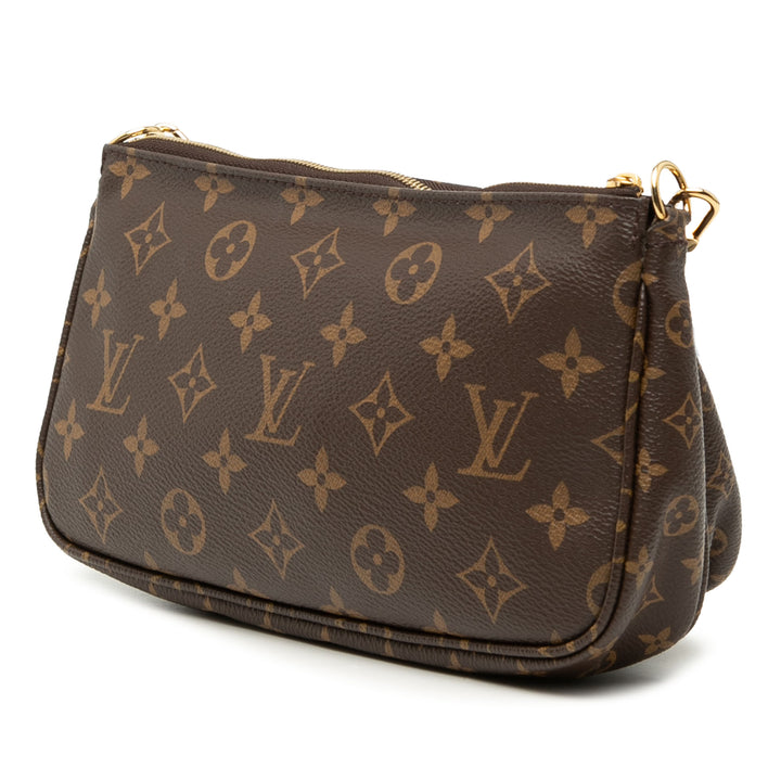 Multi Pochette Accessoires Monogram Marron
