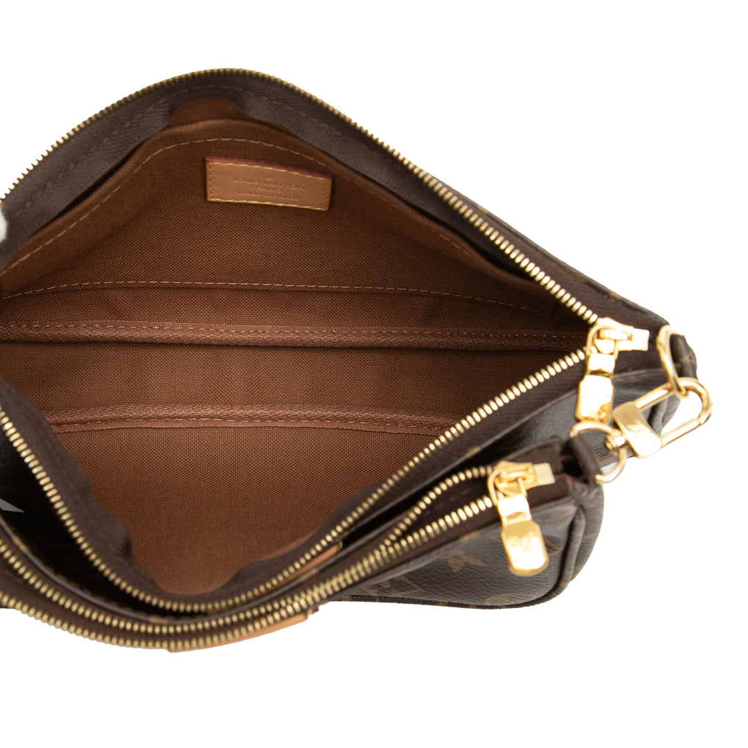 Multi Pochette Accessoires Monogram Marron