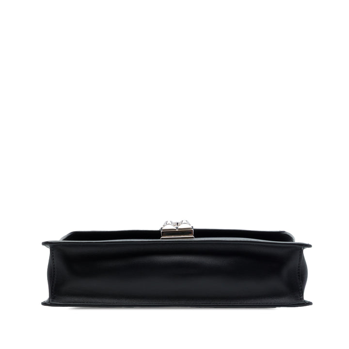 Prada City Cuir de veau et Saffiano clouté Elektra Sac porté croisé