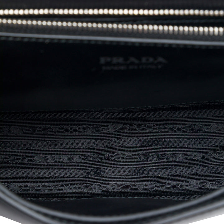 Prada City Cuir de veau et Saffiano clouté Elektra Sac porté croisé