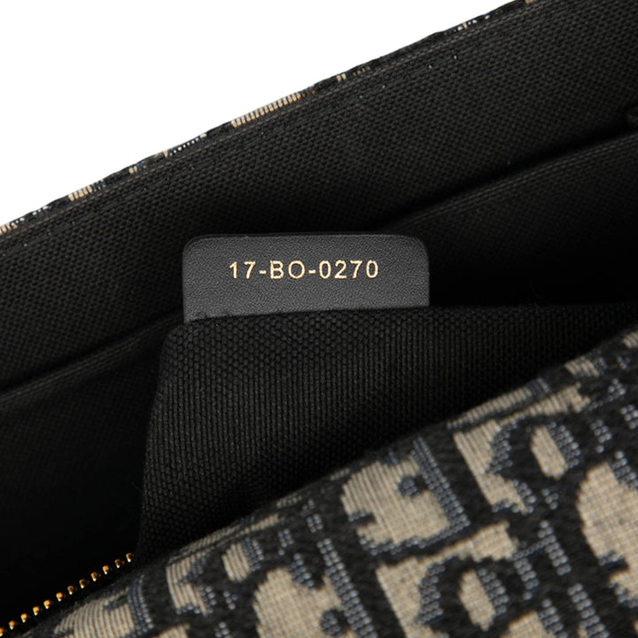 Dior Oblique Toile 30 Montaigne Flap Bleu – GABY PARIS Authentique