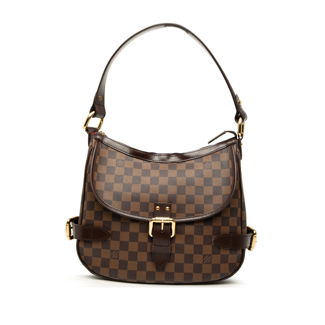 Louis Vuitton Highbury Damier Ébène Marron – vue principale – GABY PARIS