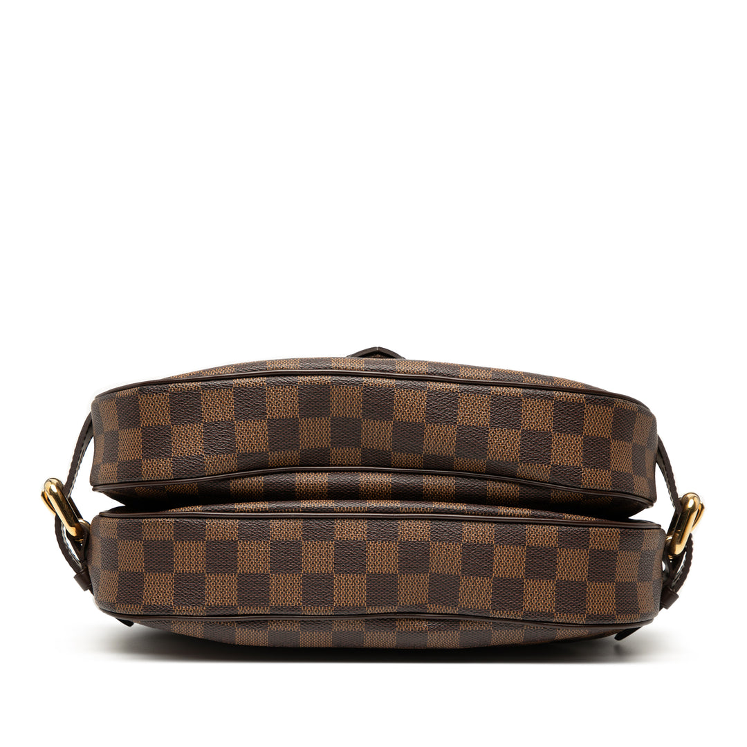 Louis Vuitton Highbury Damier Ébène Marron – vue 3 – GABY PARIS