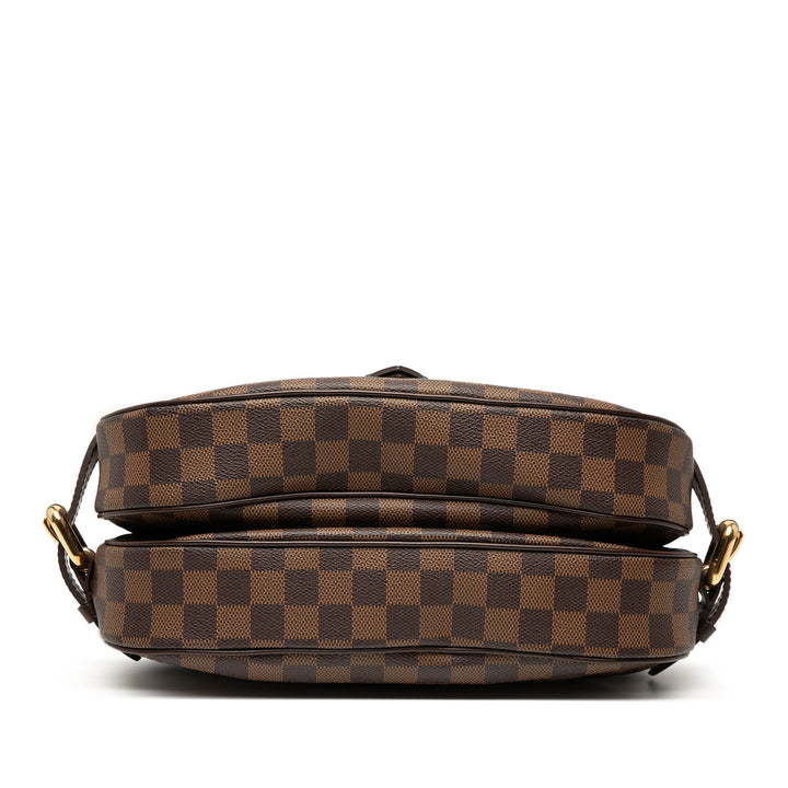 Louis Vuitton Highbury Damier Ébène Marron – vue 3 – GABY PARIS