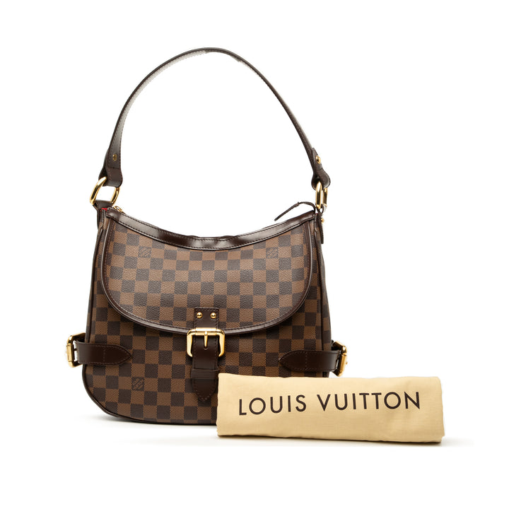 Louis Vuitton Highbury Damier Ébène Marron – vue 8 – GABY PARIS