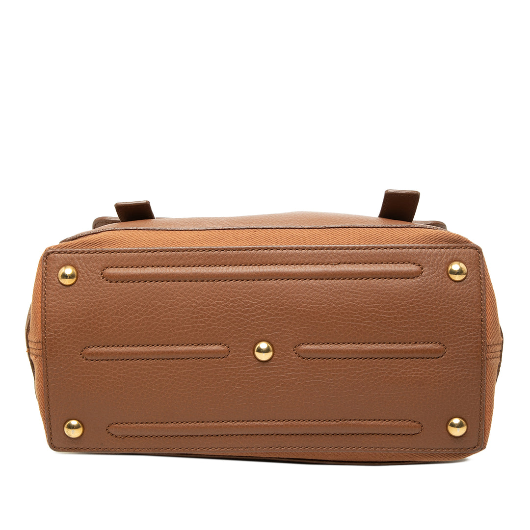 Saint Laurent Sac à main Muse Two Petit Marron – vue 3 – GABY PARIS
