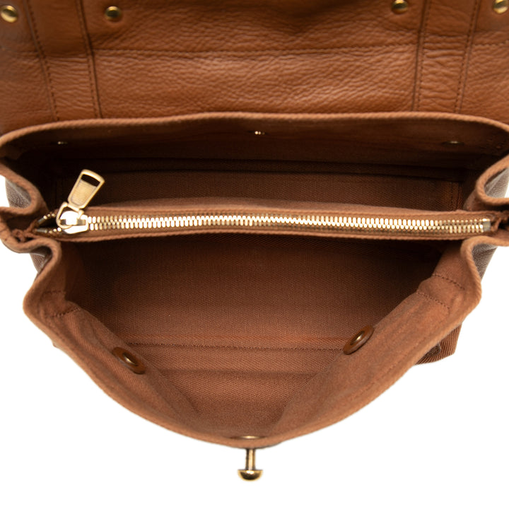 Saint Laurent Sac à main Muse Two Petit Marron – vue 4 – GABY PARIS