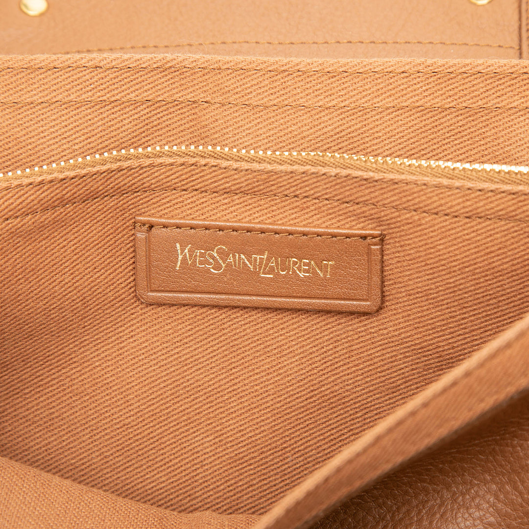 Saint Laurent Sac à main Muse Two Petit Marron – vue 5 – GABY PARIS