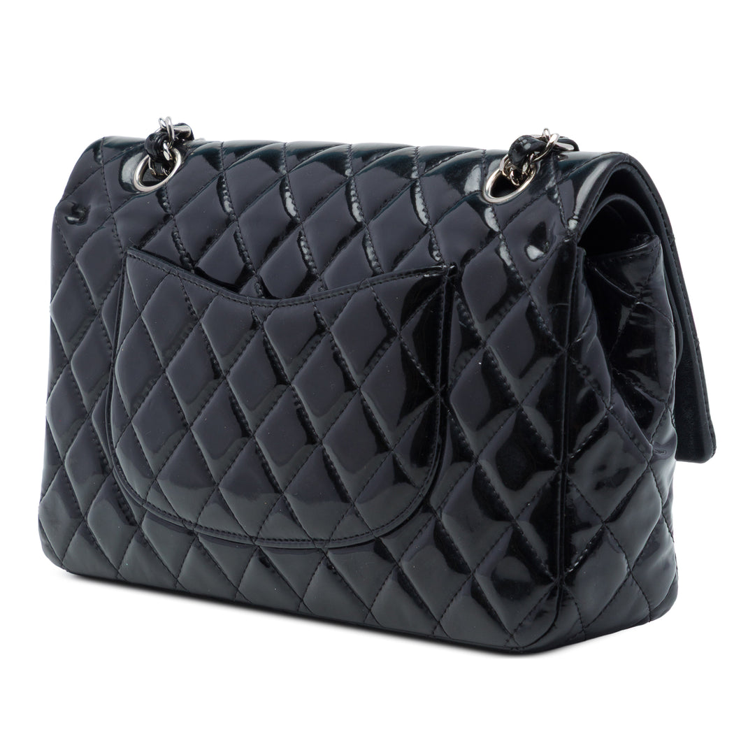Classic Double rabat Moyen Noir