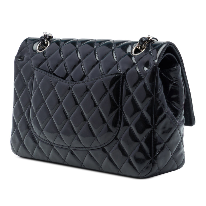 Classic Double rabat Moyen Noir