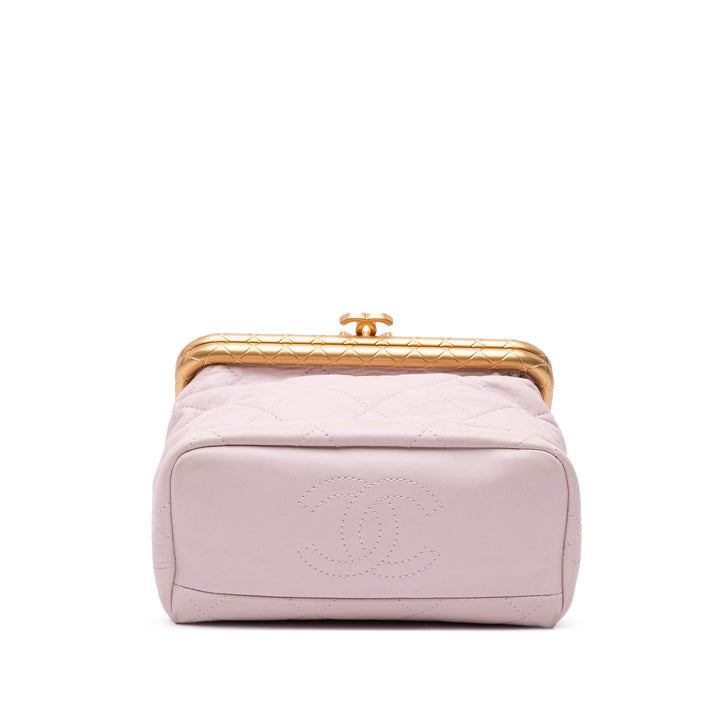 Chanel Quilted Cuir d’agneau My Crush Vanity Bag Rose – GABY PARIS Authentique
