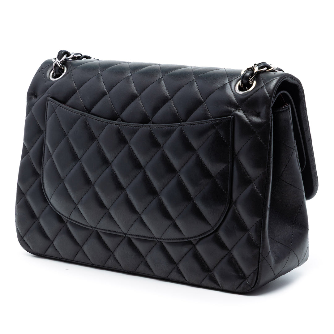 Chanel Jumbo Classic Cuir d’agneau Double rabat