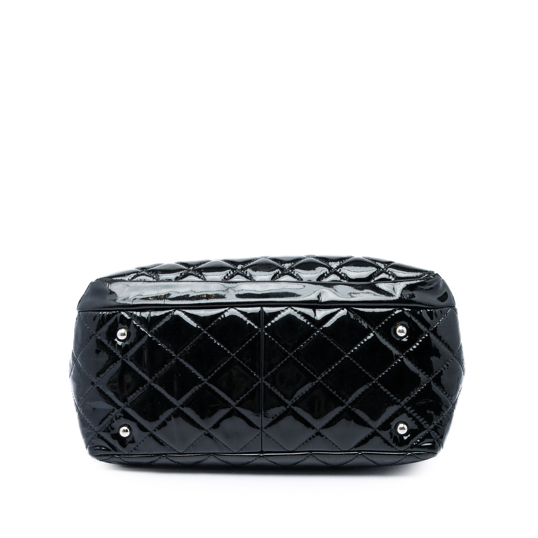 Chanel Matelassé Chic et Glitter Cabas Grand Noir – vue 3 – GABY PARIS