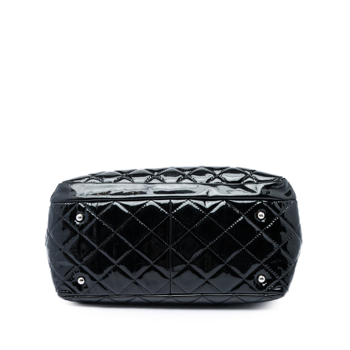 Chanel Matelassé Chic et Glitter Cabas Grand Noir – vue 3 – GABY PARIS